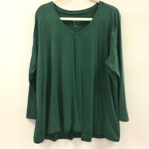 Susan Graver Weekend Essentials Knit Top 3X